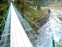 静岡の吊り橋